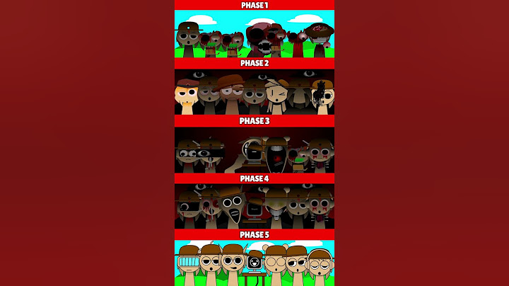 Incredibox Sprunki Phase 1 VS Phase 2 VS Phase 3 VS Phase 4 VS Phase 5 *MIX VERSION*