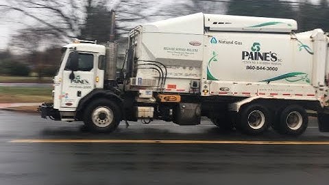 Paines Inc: CNG Peterbilt 320 Labire Automizer