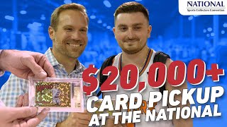 HUGE $20,000 Card Pickups at the National! (Day 4 National Sports Collectors Convention)