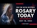 HOLY ROSARY SATURDAY ❤️ Rosary Today - May 18 ❤️ Joyful Mysteries