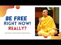 Can we be free this moment? Swami Sarvapriyananda | Digesting Advaita #immortalbliss