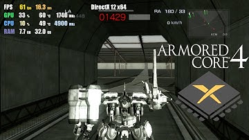 Xenia Canary 6a2570595 | Armored Core 4 | Xbox 360 Emulator HD Gameplay
