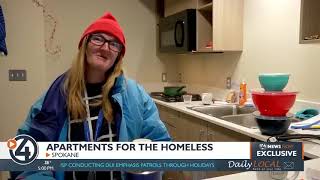Catholic Charities builds new apartments for the homeless