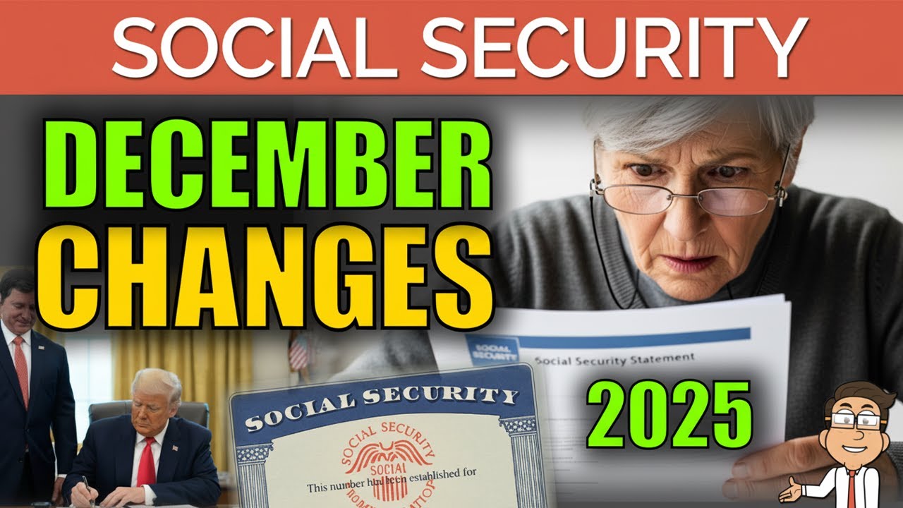 Social Security December 2025 Changes That Will Impact Your Check - YouTube