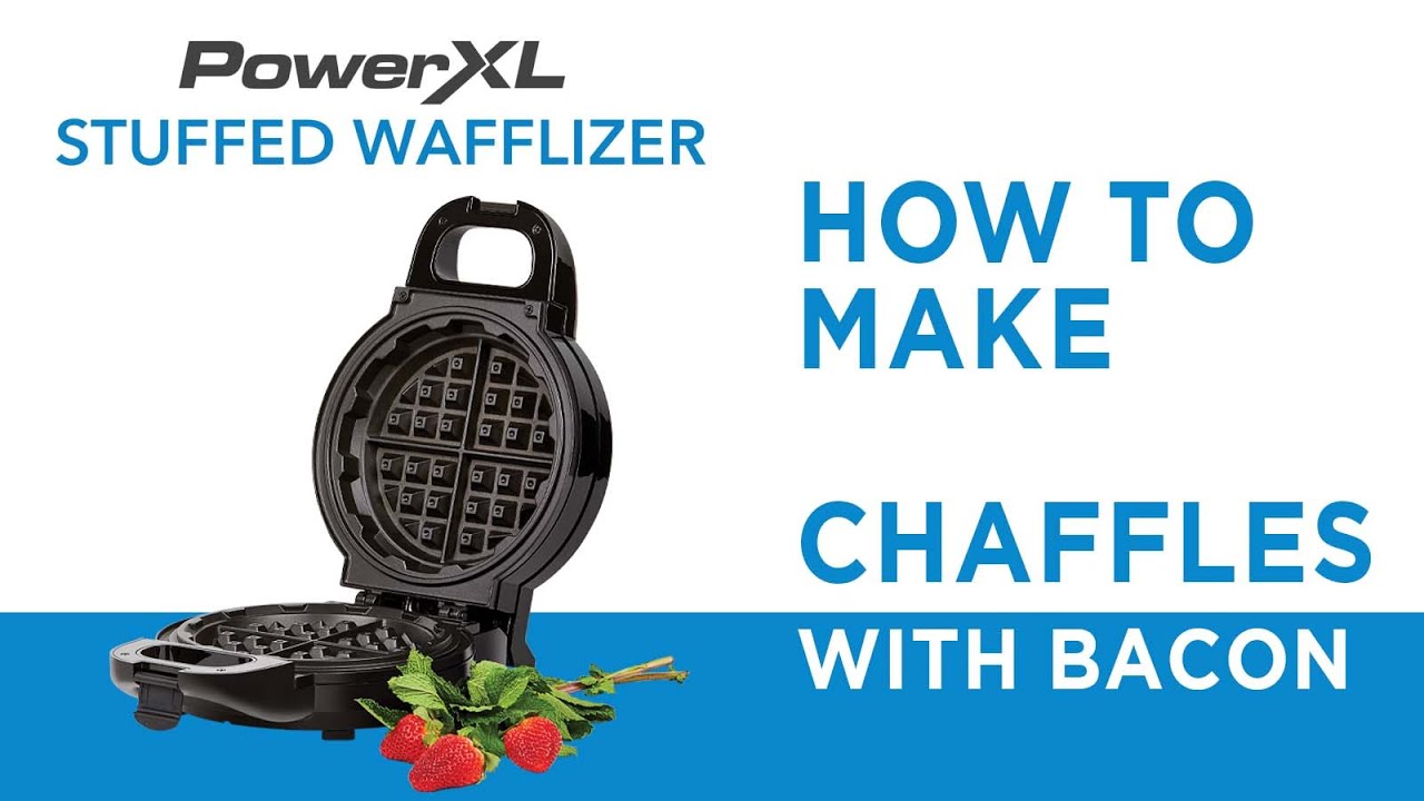 Shuffle waffle maker! Makes stuffed waffles! So many options. Link in bio!