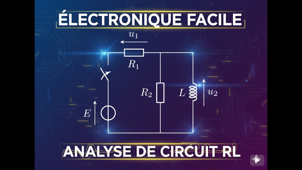 BAC & CONCOURS : REGIME TRANSITOIRE : Bobine & Résistors (RL deux mailles)