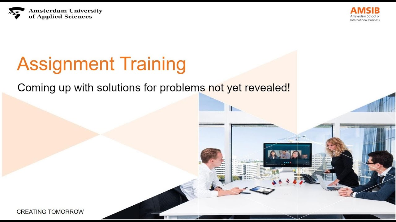 special assignment training method