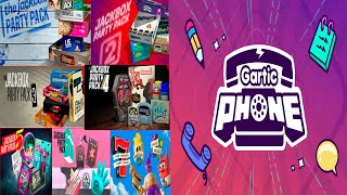 Играем в Jackbox Party Pack 1-8 и Гартик. Подробности в описании.