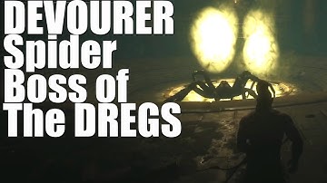 Short video - Conan Exiles - Devourer spider boss at Dregs Dungeon.. READ DESCRIPTION BELOW.