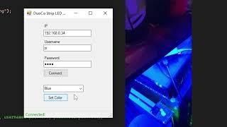 LED Changer POC (Video is out of sync)