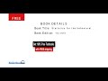 Statistics For The Behavioral Sciences - 1st Edition 100% discount on all the Textbooks