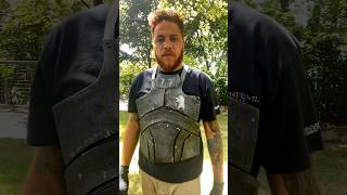 Weathering my Urethane Rubber NCR Ranger Chest Armor. #falloutnewvegas #bethesda #cosplay @offearth3d