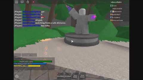 ROBLOX - Arc of the elements - Admin VS a neutral - Dragon VS Phoenix