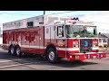 Fire Trucks Responding Compilation Part 49 - Firsts Of The Year