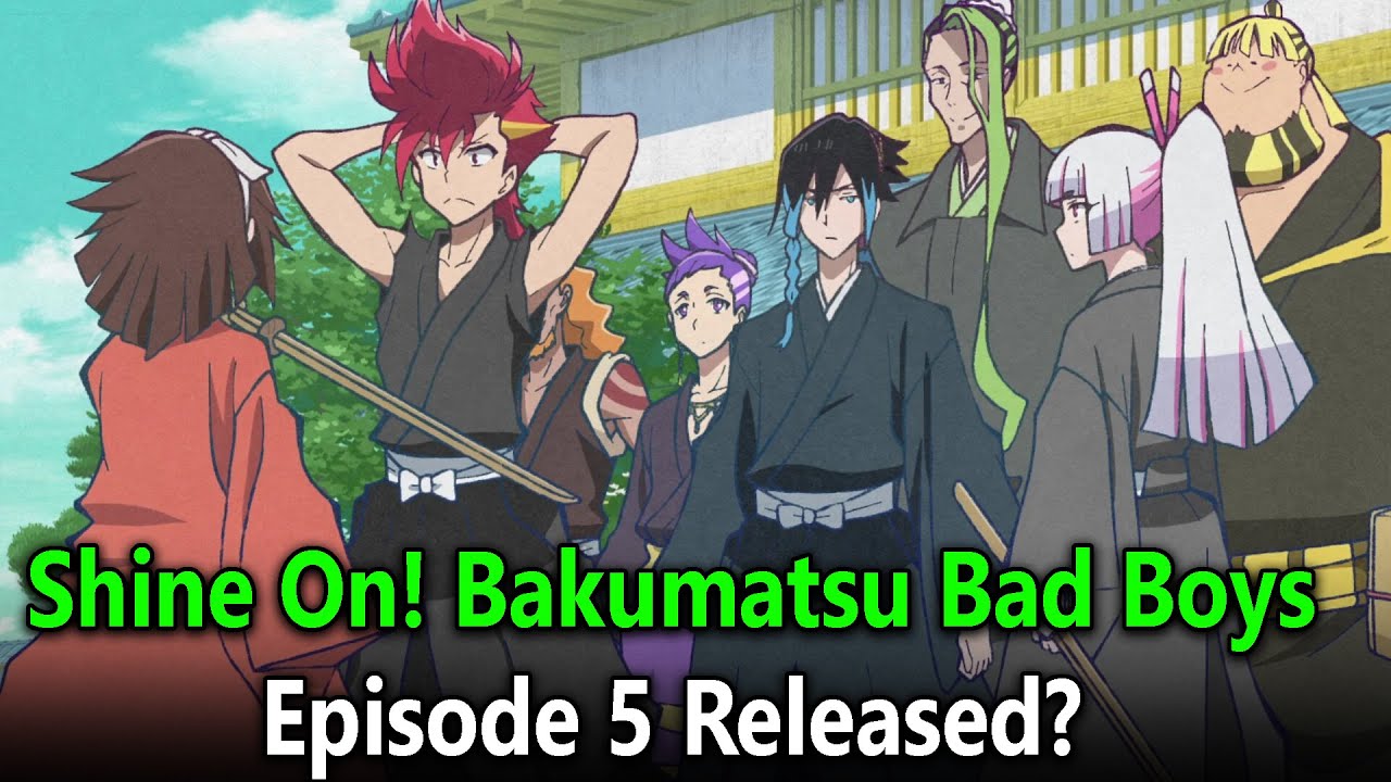 Bakumatsu Boys Anime Reveals July Premiere in New Trailer
