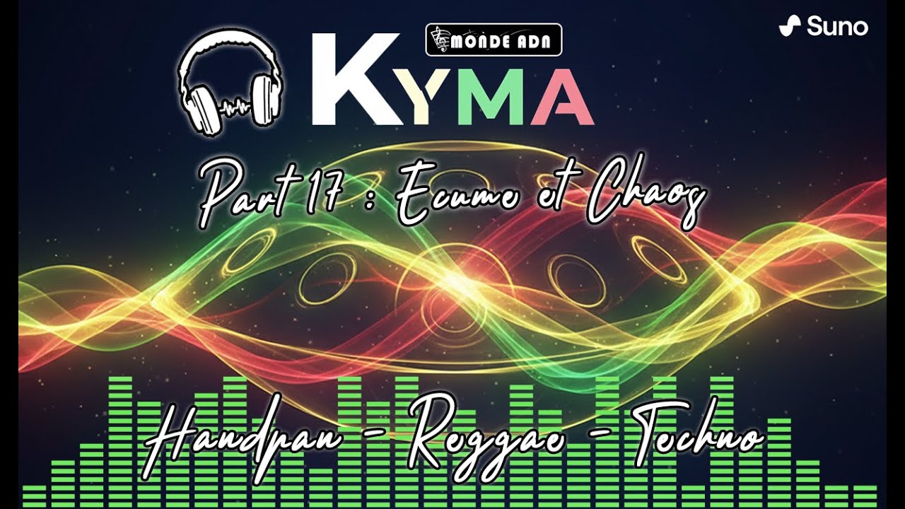 Kyma Album : Part 17 Écume et Chaos - Handpan - Reggae - Techno 🔥🌌