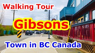 [Travel Vancouver] Gibsons Town in BC Canada Walking Tour Feb 18, 2024