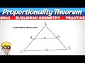 Grade 12 Proportionality Theorem Proof