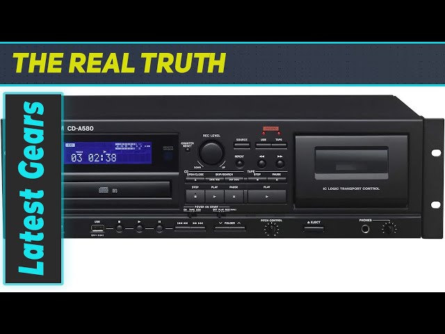 Ultimate Rackmount Media Player: Tascam CD-A580 In-Depth Analysis