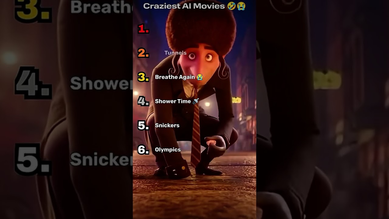 Funniest Disney Pixar ai movie trailers 