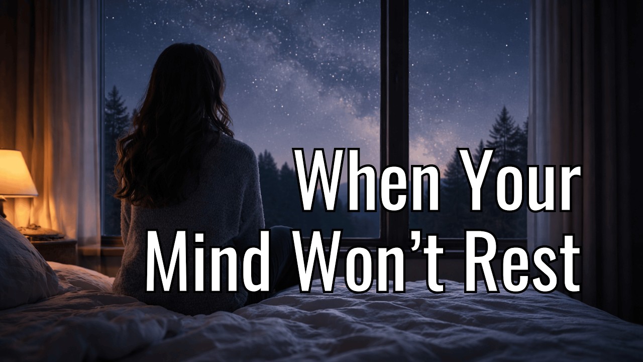 For The Nights When Your Thoughts Won’t Rest | Gentle Motivation