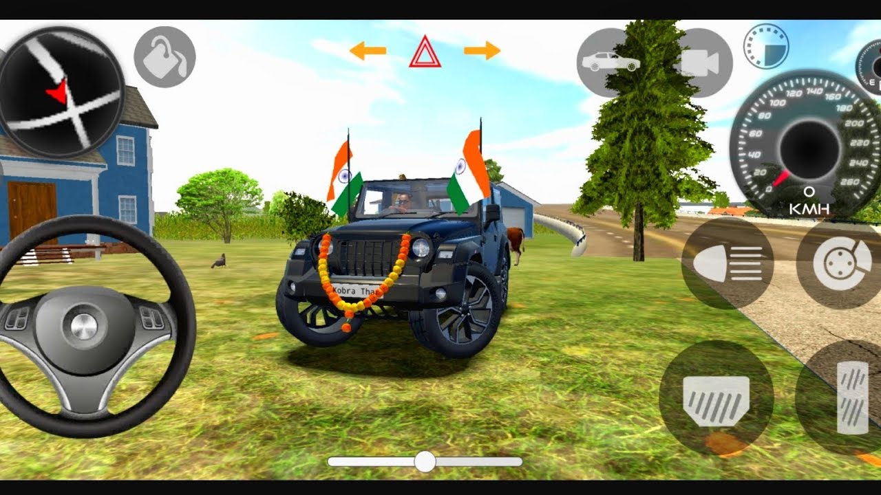Modified Mahindra Thar😈Games:Indian Thar (Gadi Wala Games) Car Game Android Game - And roid Gameplay