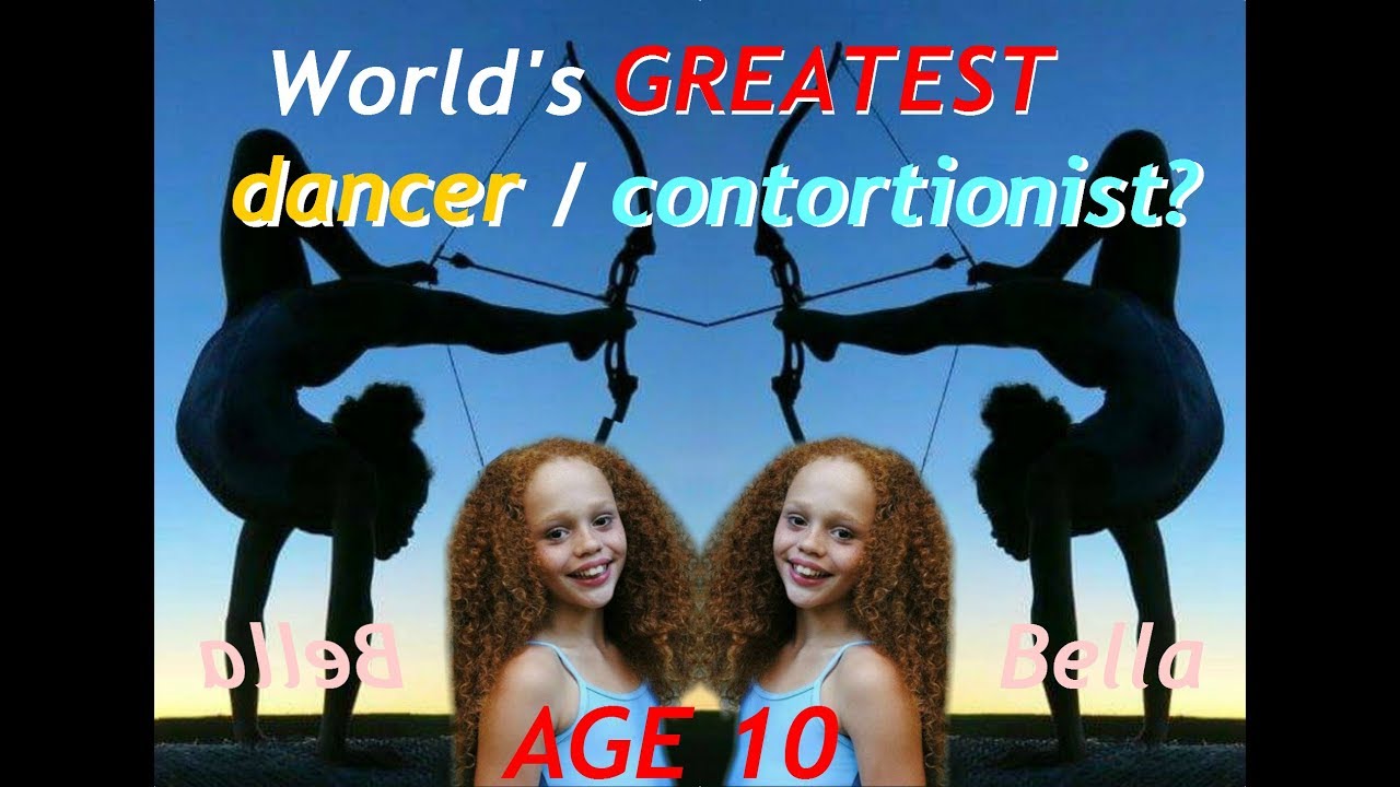 Amazing 10 year old dancer contortionist and footarcher // Meet Bella!