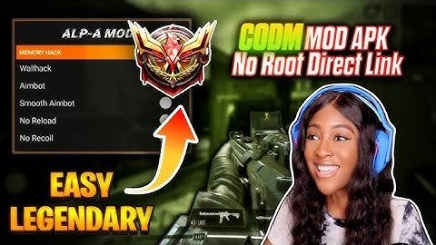 NEW UPDATE!   CODM GARENA MOD MENU APK & GLOBAL + AIMBOT + NO CRASH + NO KEY + WORK TO ALL DEVICE