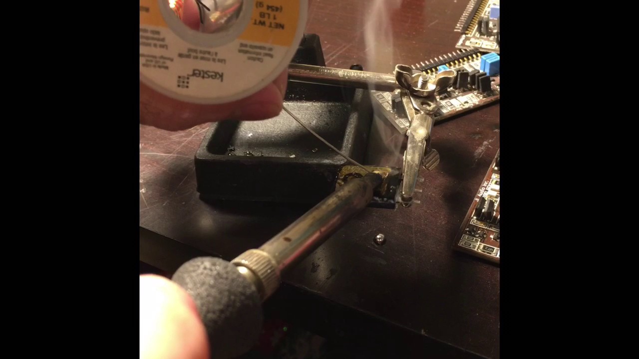 Mosfet Soldering YouTube