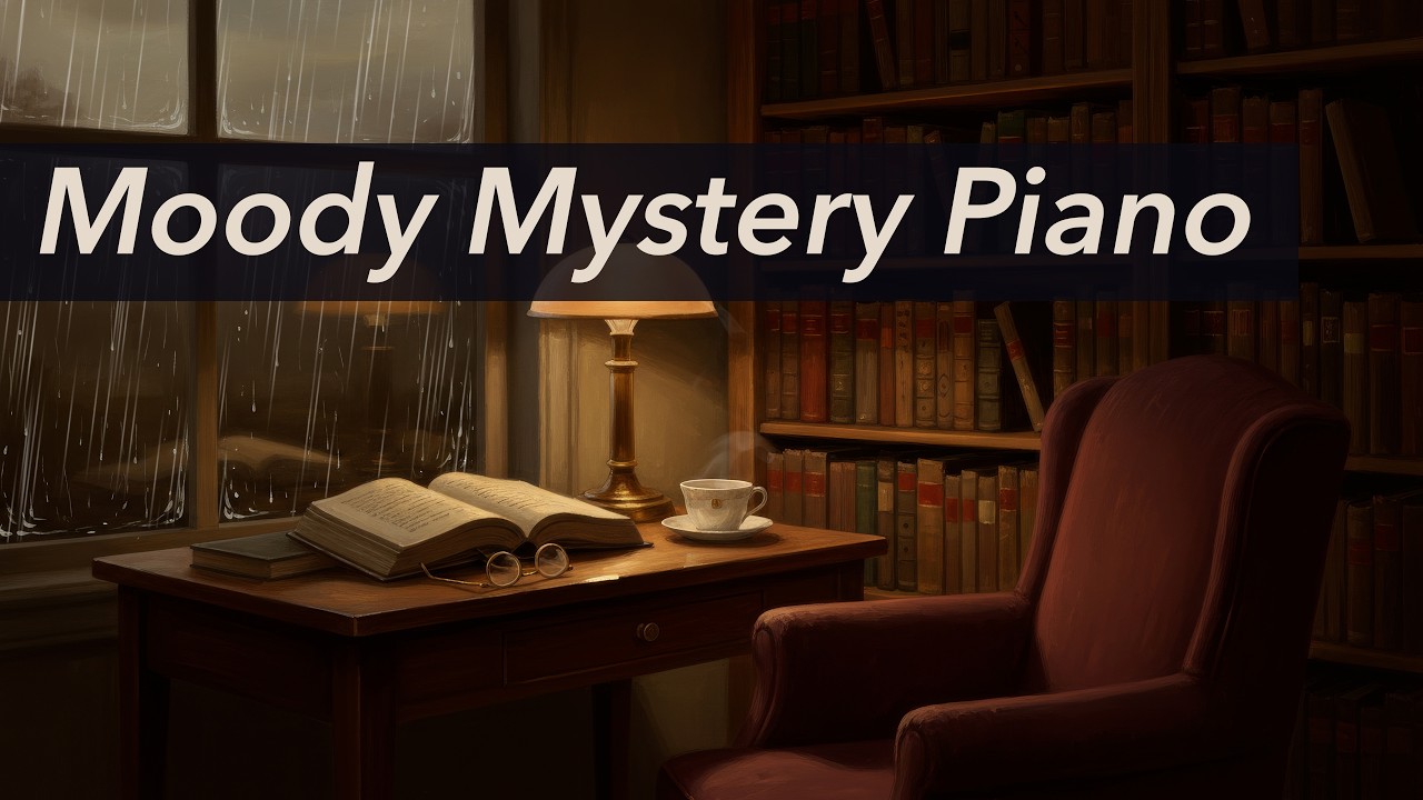 Mystery Novel Night | Moody Reading Ambience