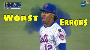 MLB | Worst Errors June 2025