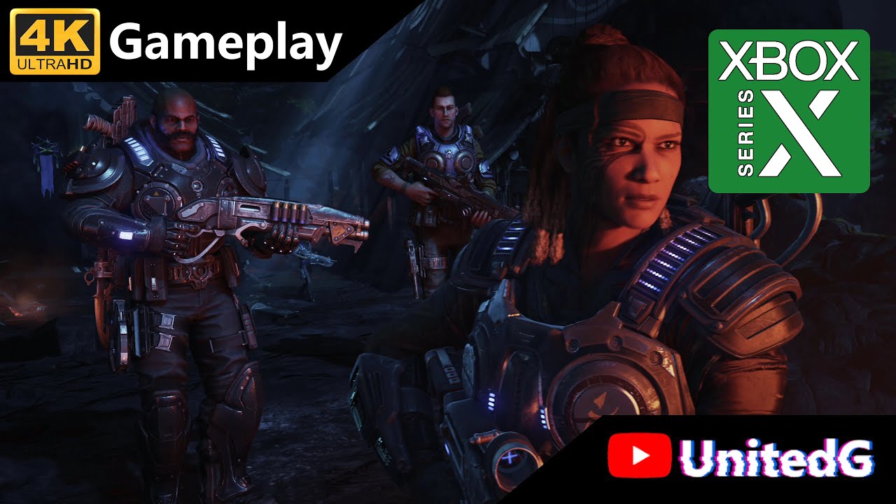 Gears 5 Hivebusters Xbox Series X Gameplay 4K [Mission 4 Recollection] YouTube