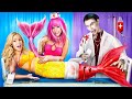 Mermaid vs Vampire in Hospital! Weird and Funny Hacks for Parents and Doctors!
