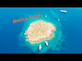 Melina adası - Ayvalık . Dalgıçların en sık daldığı bölge