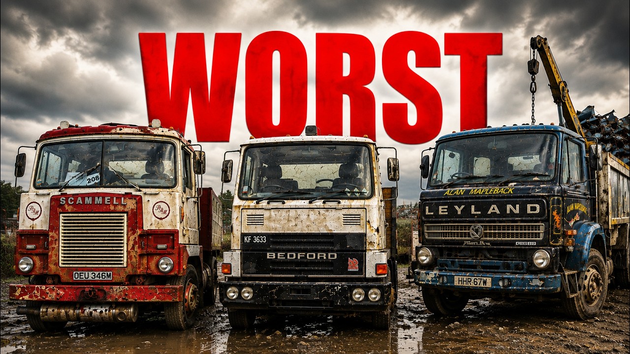 Britain's Top 5 WORST LORRIES Ever Built - YouTube