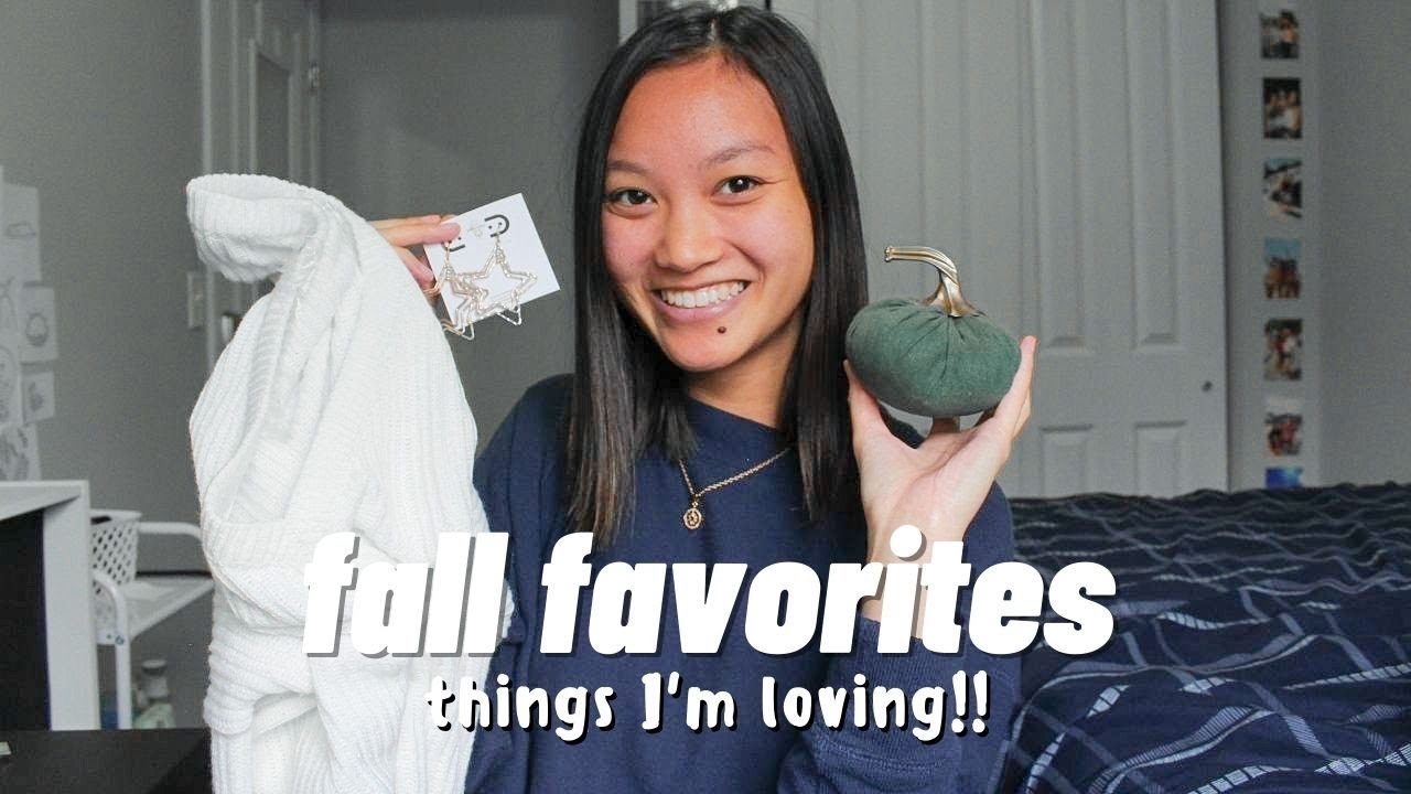 Current fall favorites 2020 | Things I'm loving this season