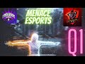 MENACE ESPORTS Qualifier 1 || BGMI Tier 1 Customs || IQOO NEO 6 GAMEPLAY ❤️⚡🔥 #bgmi @MENACEGOD