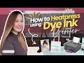 HOW TO HEAT PRESS USING DYE INK PRINTER | NO SUBLIMATION PRINTER NEEDED