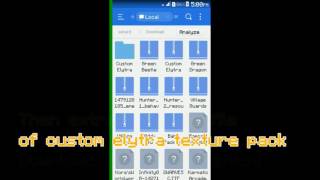 How To Make Custom Elytra Wings Texture | MCPE screenshot 4