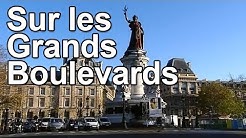 Sur les Grands Boulevards parisiens