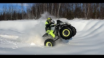 XMR Renegade 1000 vs crusty snow