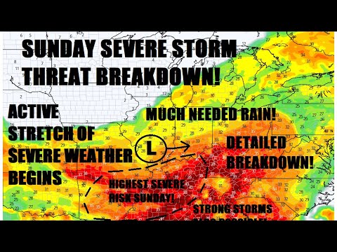 Sunday severe weather threat breakdown! Large area to see strong to ...