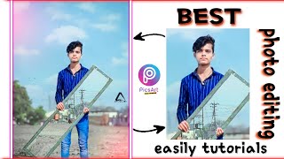 Broken Mirror creative photo editing | Picsart editing | How to make mirror effect edit in picsart screenshot 5