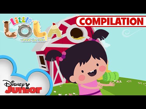 Adventures on the Farm! | Little Lola Visits the Farm | Kids Songs & Nursery Rhymes | @disneyjunior