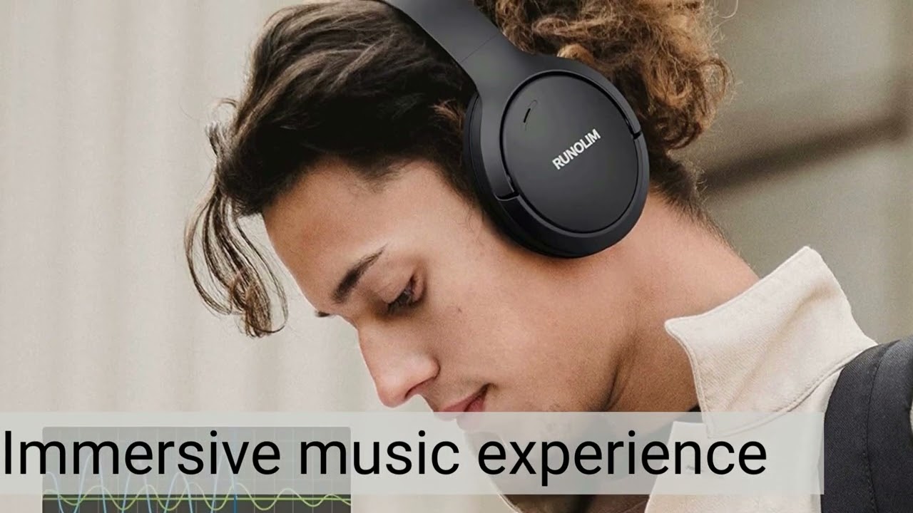 RUNOLIM Hybrid Active Noise Cancelling Headphones