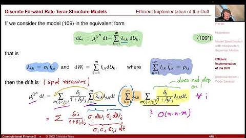 Lecture 2022-2 (19): Comp. Fin. 2 / Applied Mathematical Finance: Discrete Term Structure Models (4)