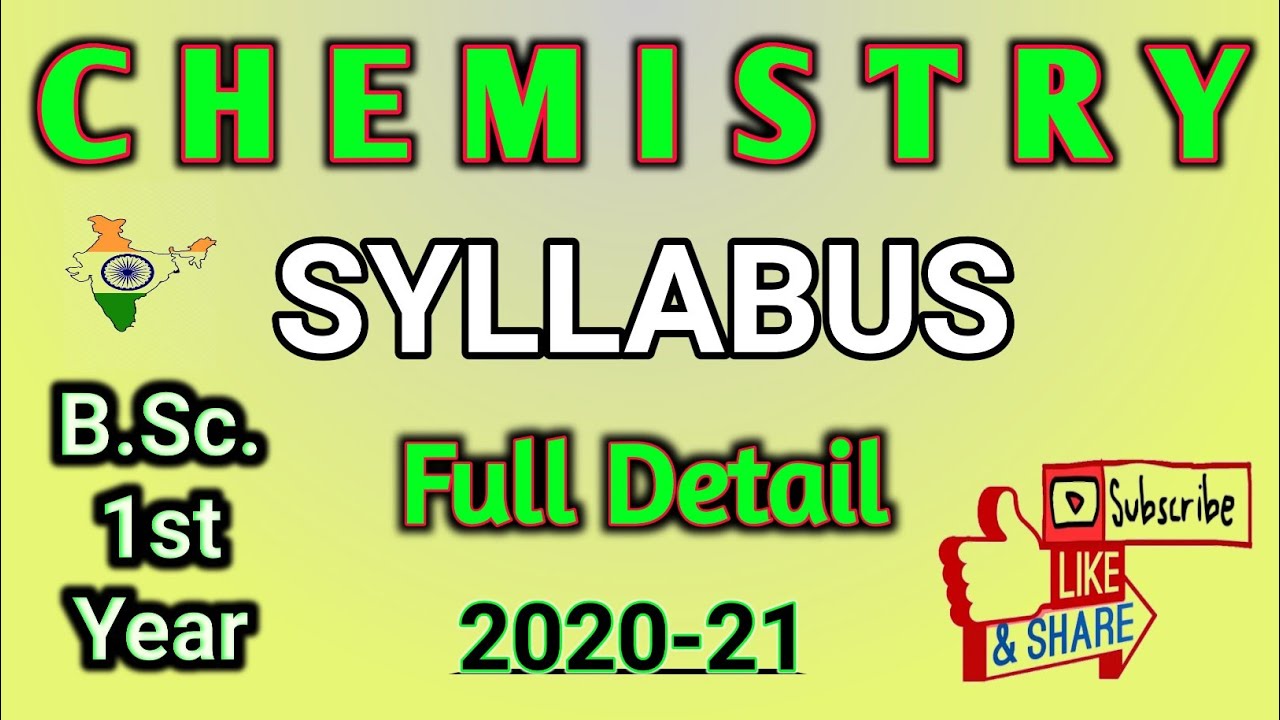 B Sc 1st Year CHEMISTRY SYLLABUS Full Detail By Rana Sir YouTube b-sc-1st-year-chemistry-syllabus-full-detail-by-rana-sir-youtube