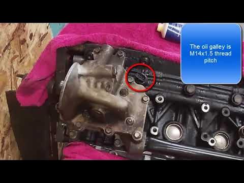 Duramax oil pressure sender location LBZ LMM LB7 - YouTube