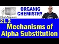 Alpha Substitution Reactions Quiz