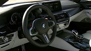 2018 BMW M5 F90 first interior video